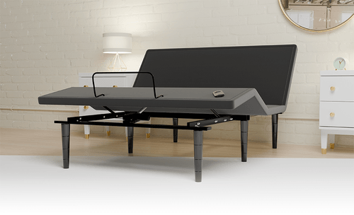 Adjusted Ease base with remote in a room