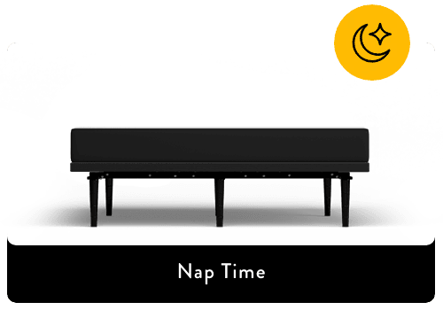 Ease Base with Mattress in Nap Time Position