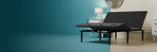 Ease base with remote in the background