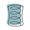 Responsive coil icon