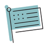 icon of the american flag