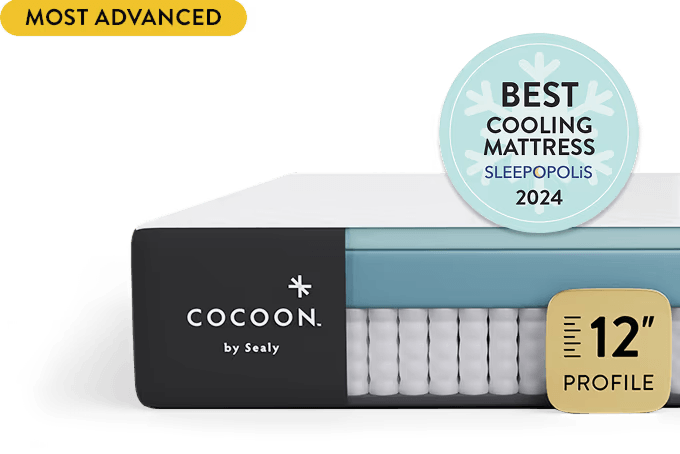 Most Advanced - 2024 Best Cooling Mattress for Side Sleepers - Affiliate Award